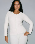 Sophie Thermal Cardigan in Natural by GIL RODRIGUEZ-GIL RODRIGUEZ-Idlewild-Cincinnati