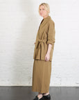 Spring Wrap Coat in Tan Brown by 7115 by Szeki-7115 by Szeki-Idlewild-Cincinnati
