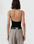 Square Neck Top in Black by St. Agni-St. Agni-Idlewild-Cincinnati