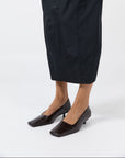Square Toe Pump in Coffee by St Agni-St. Agni-Idlewild-Cincinnati