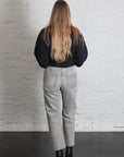 Straight Jean Trouser in Light Grey by Tanaka Denim-Bottoms-TANAKA-Idlewild