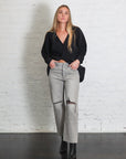 Straight Jean Trouser in Light Grey by Tanaka Denim-TANAKA-Idlewild-Cincinnati