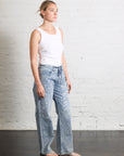 Straight Leg Jean in Trompe L’oeil Confetti Print by MM6 Maison Margiela-MM6-Idlewild-Cincinnati
