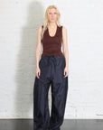 Supima Cotton Esssential Sleeveless U in Chocolate by Enza Costa-Enza Costa-Idlewild-Cincinnati