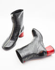 Alene Bomber Boot in Nero by Halmanera-Halmanera-Idlewild-Cincinnati