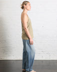 T-Shirt Program Racerback Tank in Fennel by Tibi-Tibi-Idlewild-Cincinnati