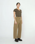 Tailored Curve Legged Trouser in Kelp by 7115 by Szeki-7115 by Szeki-Idlewild-Cincinnati