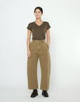 Tailored Curve Legged Trouser in Kelp by 7115 by Szeki-7115 by Szeki-Idlewild-Cincinnati