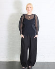 Tatami April Top in Black by Pleats Please Issey Miyake-Pleats Please Issey Miyake-Idlewild-Cincinnati