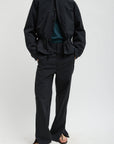 Tech Suiting Anorak Bomber in Black by Tibi-Tibi-Idlewild-Cincinnati
