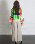 Thicker Bottoms 1 Pants in Greige by Pleats Please Issey Miyake-Bottoms-Pleats Please Issey Miyake-Idlewild