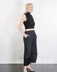 Thicker Bottoms 2 Pants in Black by Pleats Please Issey Miyake-Pleats Please Issey Miyake-Idlewild-Cincinnati