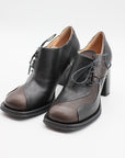 Torino Lace-Up Pump in Caffe Nero by MLO-MLO-Idlewild-Cincinnati