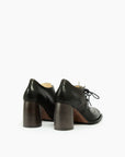 Torino Lace-Up Pump in Caffe Nero by MLO-MLO-Idlewild-Cincinnati