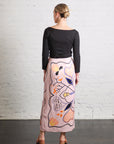 Tove Love Letter Skirt in Cloud Pink by Rodebjer-Rodebjer-Idlewild-Cincinnati