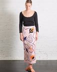 Tove Love Letter Skirt in Cloud Pink by Rodebjer-Rodebjer-Idlewild-Cincinnati