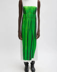 Trompe L'Oeil Dress in Green Multi by Tibi-Tibi-Idlewild