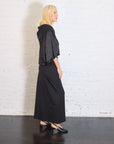 Tube Skirt in Black by Planet-Planet-Idlewild-Cincinnati
