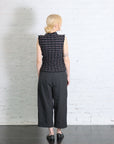 Twist Knit Top in Charcoal by Pleats Please Issey Miyake-Pleats Please Issey Miyake-Idlewild-Cincinnati