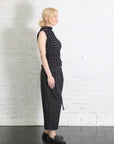 Twist Knit Top in Charcoal by Pleats Please Issey Miyake-Pleats Please Issey Miyake-Idlewild-Cincinnati