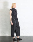 Twist Knit Top in Charcoal by Pleats Please Issey Miyake-Pleats Please Issey Miyake-Idlewild-Cincinnati