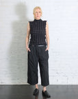 Twist Knit Top in Charcoal by Pleats Please Issey Miyake-Pleats Please Issey Miyake-Idlewild-Cincinnati