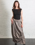 Twist Skirt in Cinder by Lauren Manoogian-Lauren Manoogian-Idlewild-Cincinnati