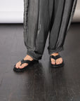 Unisex Flip Flop in Black by St Agni-St. Agni-Idlewild-Cincinnati