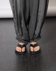 Unisex Flip Flop in Black by St Agni-St. Agni-Idlewild-Cincinnati