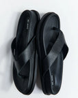 Unisex Flip Flop in Black by St Agni-St. Agni-Idlewild-Cincinnati