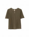 Veil Tee in Rock by Lauren Manoogian-Lauren Manoogian-Idlewild-Cincinnati