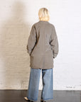 Velvet Long Blazer in Taupe by Album Di Famiglia-Album Di Famiglia-Idlewild-Cincinnati