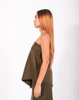 Wave Bustier in Alga by Calcaterra-Calcaterra-Idlewild-Cincinnati