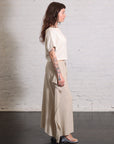 Wave Skirt in Flax by Lauren Manoogian-Lauren Manoogian-Idlewild-Cincinnati