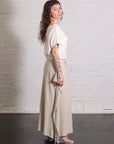 Wave Skirt in Flax by Lauren Manoogian-Lauren Manoogian-Idlewild-Cincinnati