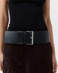 Wide Classic Belt in Black by St. Agni-St. Agni-Idlewild-Cincinnati