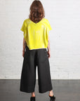 Wide-Leg Cropped Trousers in Black by Serien°umerica-Serien°umerica-Idlewild-Cincinnati