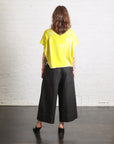 Wide-Leg Cropped Trousers in Black by Serien°umerica-Serien°umerica-Idlewild-Cincinnati
