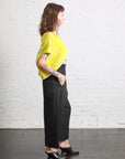 Wide-Leg Cropped Trousers in Black by Serien°umerica-Serien°umerica-Idlewild-Cincinnati