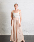 Wide-Leg Trousers with Drawstring in Carne by Serien°umerica-Serien°umerica-Idlewild-Cincinnati