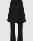 Wool Hybrid Skirt Pants in Black by St. Agni-St. Agni-Idlewild-Cincinnati