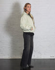 Zip-Up Hoodie in Limestone by 6397-6397-Idlewild-Cincinnati