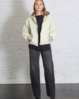 Zip-Up Hoodie in Limestone by 6397-6397-Idlewild-Cincinnati