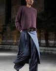 COZY FLANNEL TRIPLE PLEAT PANT