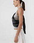 Soft Belt Bag in Black by St. Agni