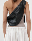 Soft Belt Bag in Black by St. Agni