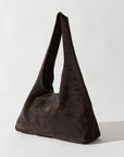 Suede Soft Bag in Coffee by St. Agni