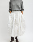 RECYCLED ITALIAN SPORTY NYLON SKIRT