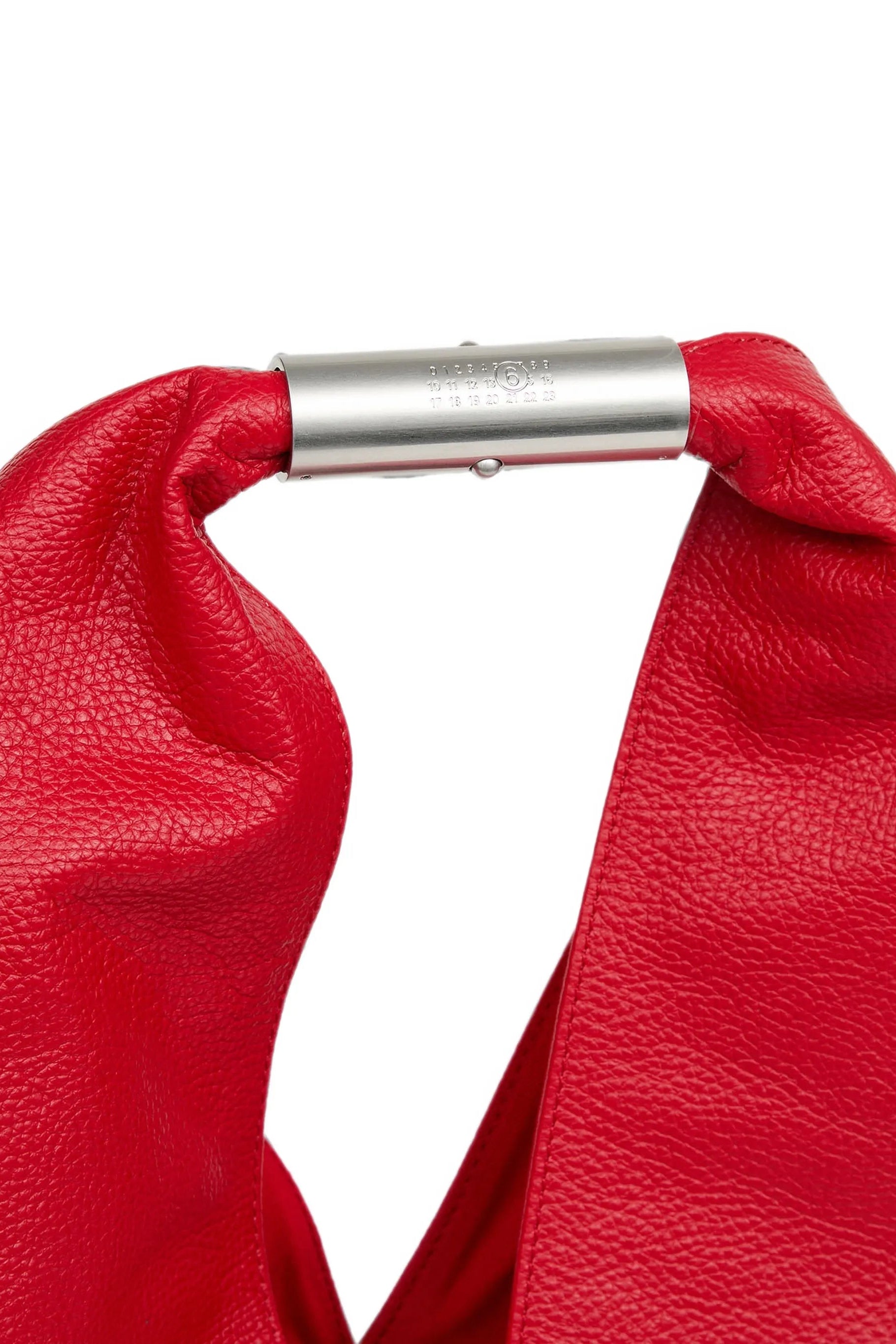 Japanese Media Handbag in Red by MM6 Maison Margiela