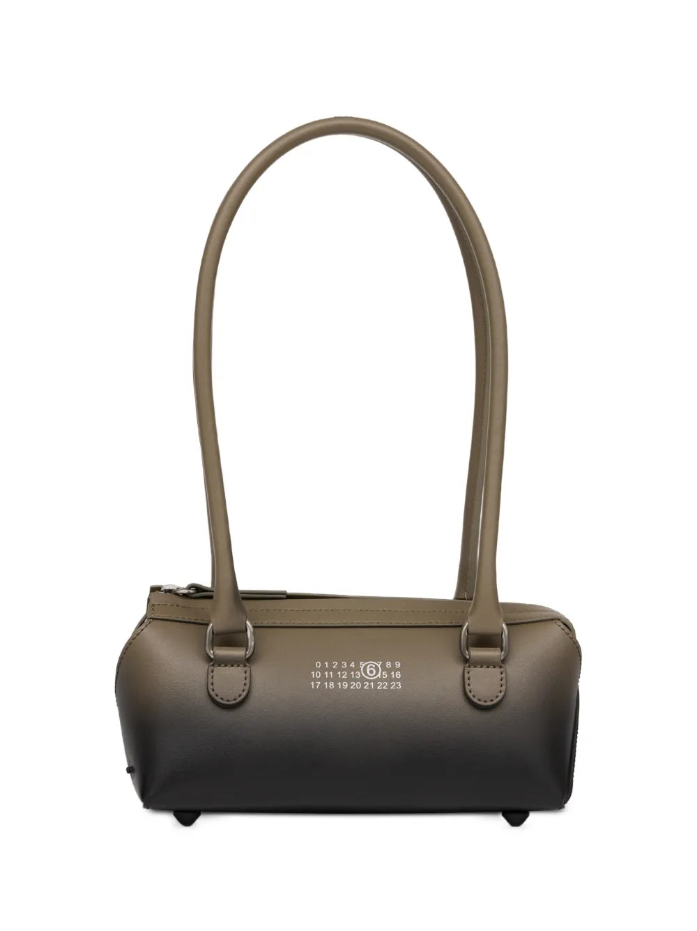 New Bauletto J Mini Bag in Gray Ombre by MM6 Maison Margiela